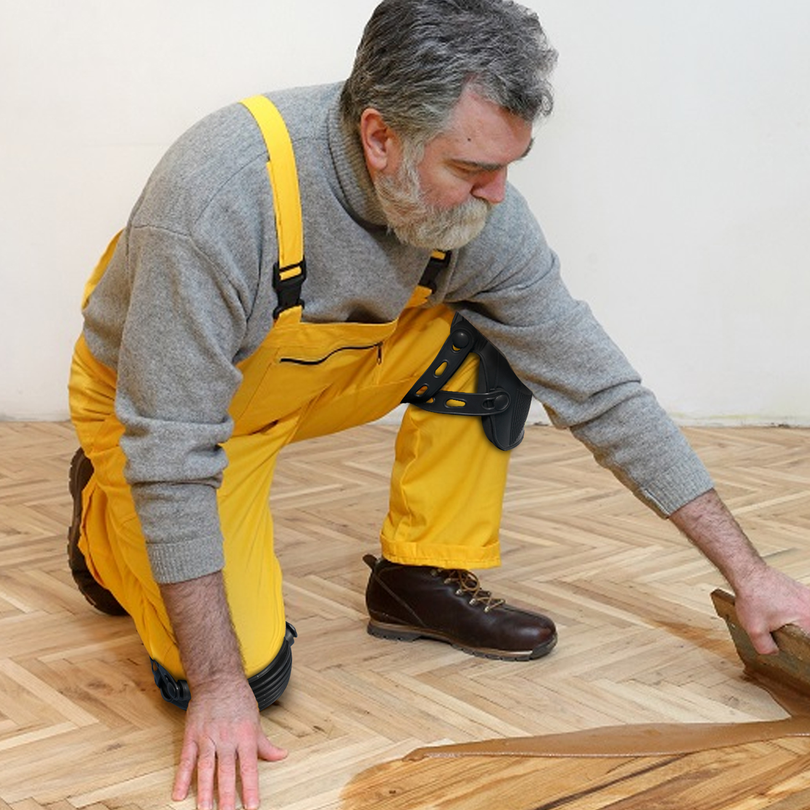 MELOTOUGH werkkniebeschermers voor heren dames constructie, vloeren, dakbedekking - comfortabel en antislip