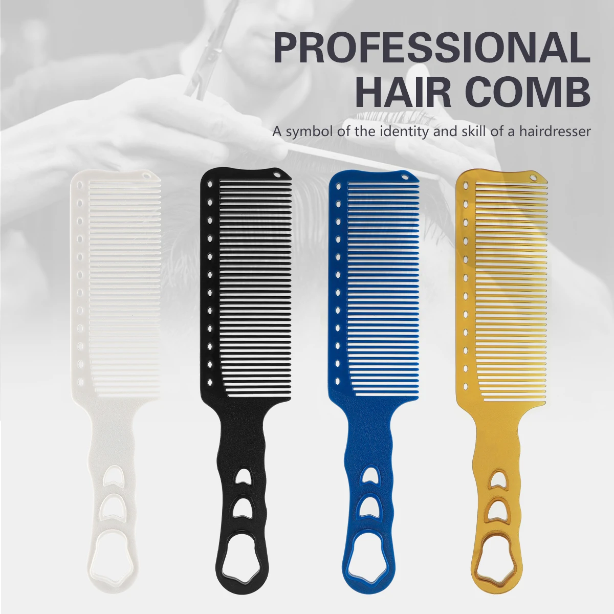 Friseur Haarschnitt Kamm haar trimmen anti statische kamm Friseur Salon Friseur Kamm Breite Zahn Haarschnitt Haar Trimmer Styling Werkzeug