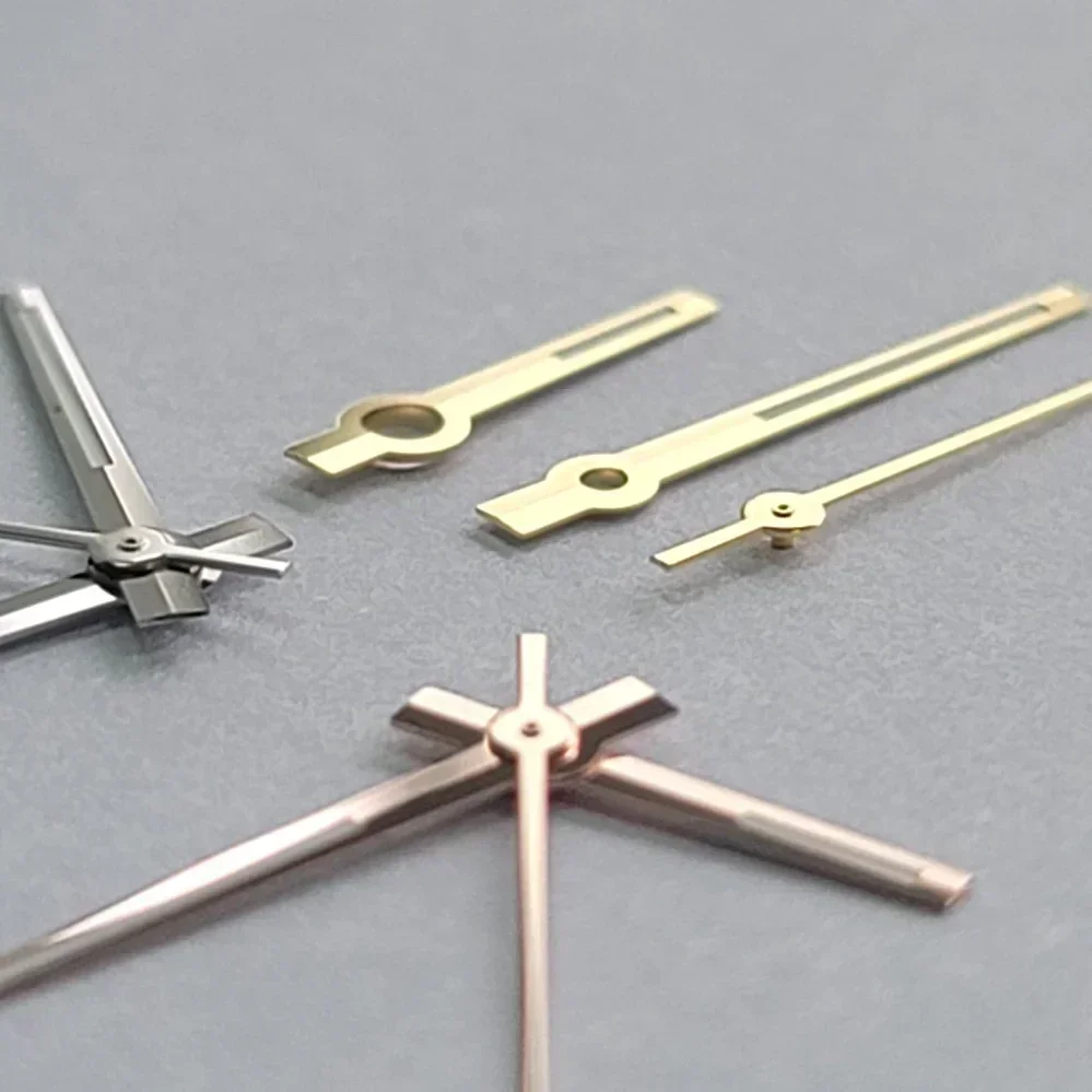 NH35 Hände Rose Gold Silber Uhr Hände Grün Leuchtende Für NH35/NH36/4R/7S Bewegung Uhren zeiger Zubehör