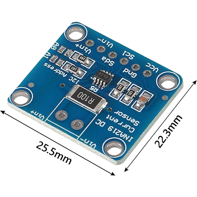 MCU-219 INA219 I2C IIC Zero Drift Двунаправленный модуль датчика мощности Модули мониторинга датчиков
