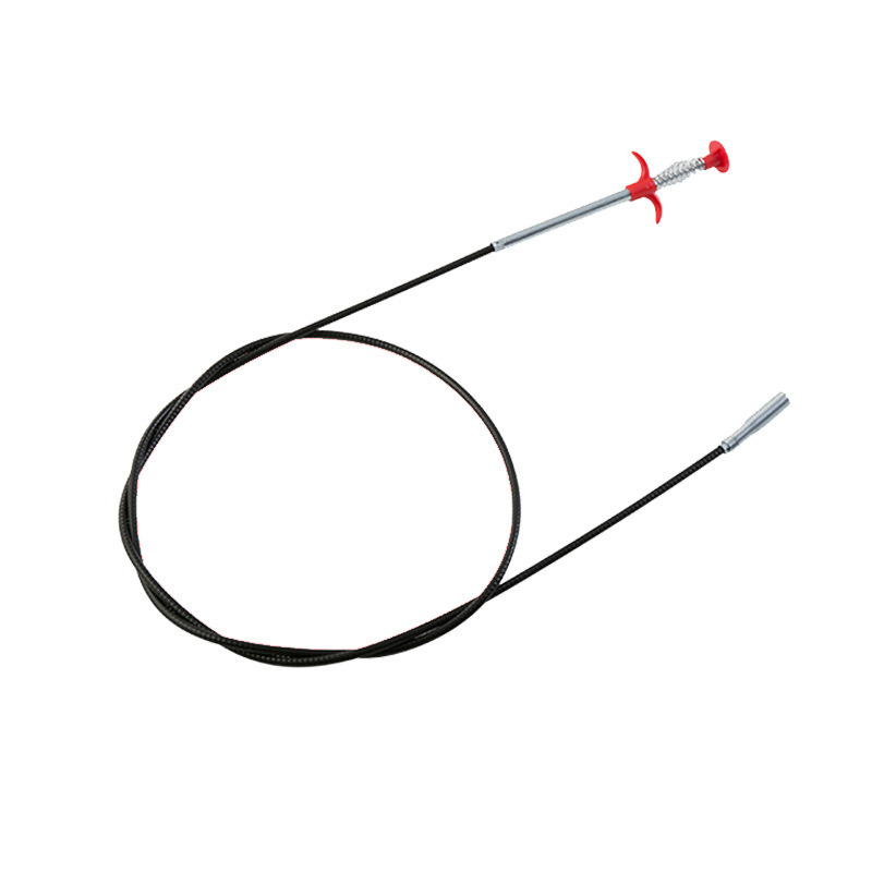 Stantuffo per tubi per pulizia lavello da cucina e lavandini Sblocco per WC fognario con maniglia di presa Fornitura in fabbrica Sbloccatore pickup a quattro griffe
