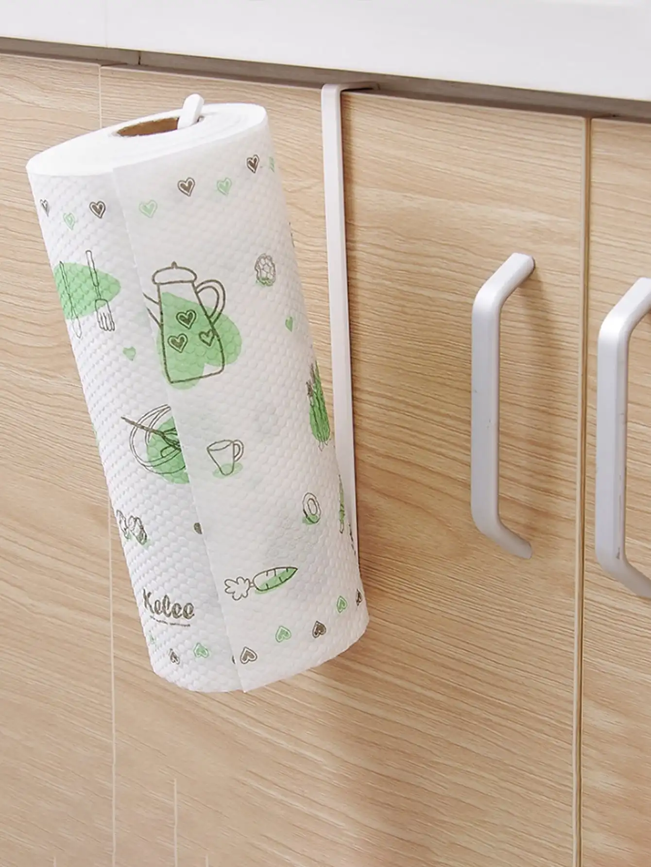 Portarotolo di carta Portasciugamani Mensola sospesa Portaoggetti da bagno Porta WC Cucina di casa Accessorio per fazzoletti Supporto da parete Appendiabiti da cucina