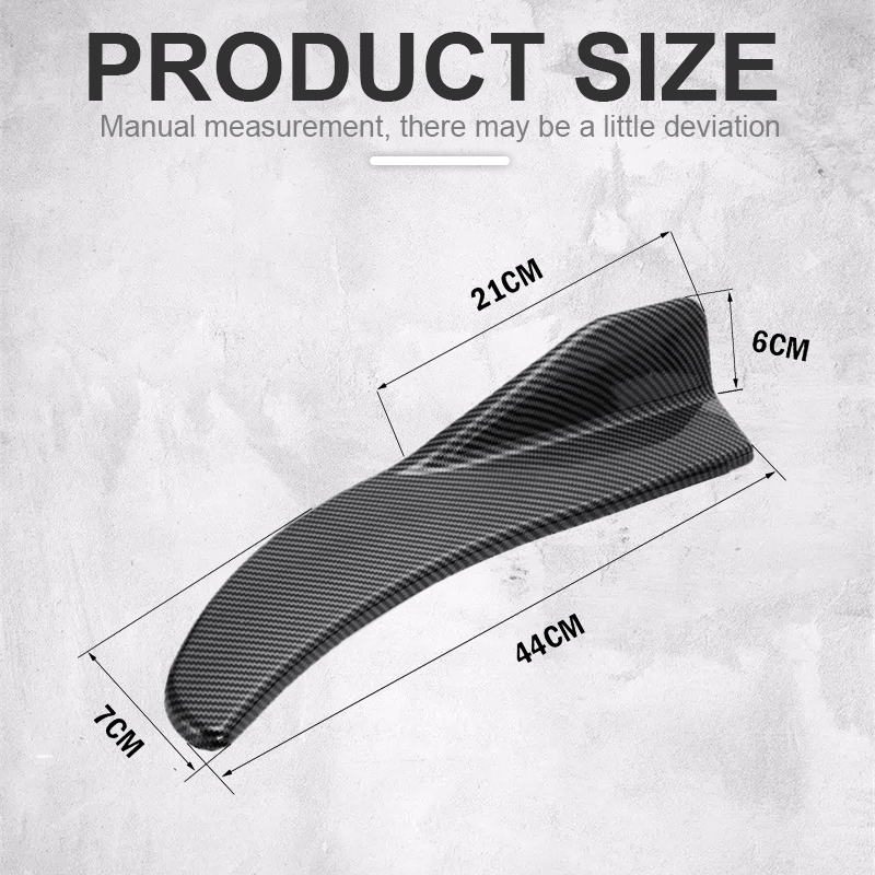 Universal 1 Pair Car Bag Corner Bumper Spoiler Front Rear Lip Anti-Collision Car Side Skirt Anti Collision Rear Corner