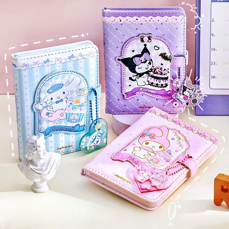 Sanrio Miniso Notizbuch, hochwertiges Kawaii-Briefpapier, Sanrio Notizbuch mit Stift-Set, My Melody, Schule, Studenten, Mädchen, Notizblock, Geschenk