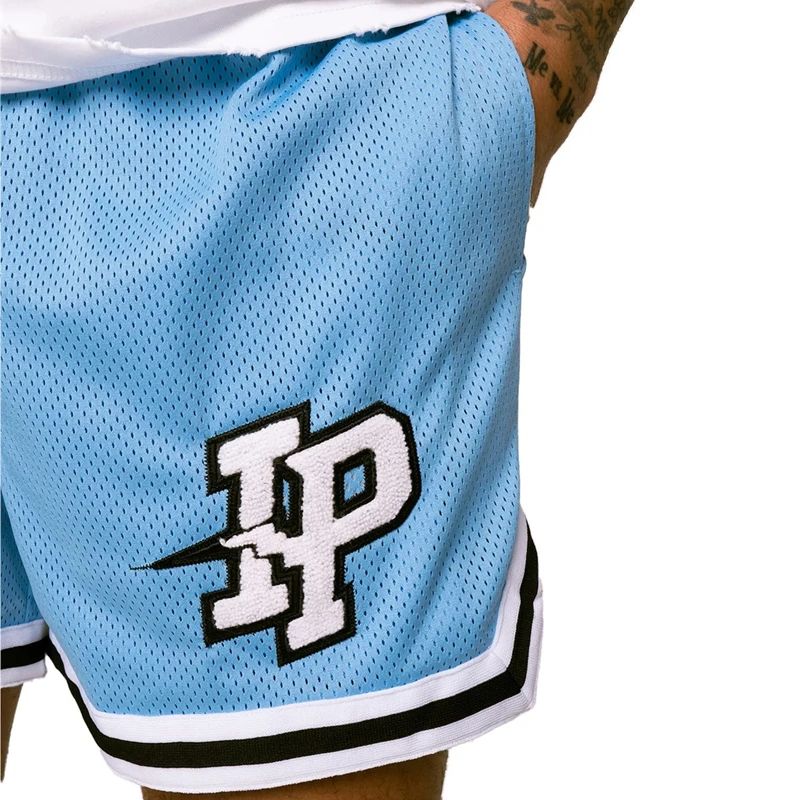 Été nouveau logo brodé décontracté hommes shorts maille séchage rapide mode quart pantalon ample course basket-ball entraînement pantalon