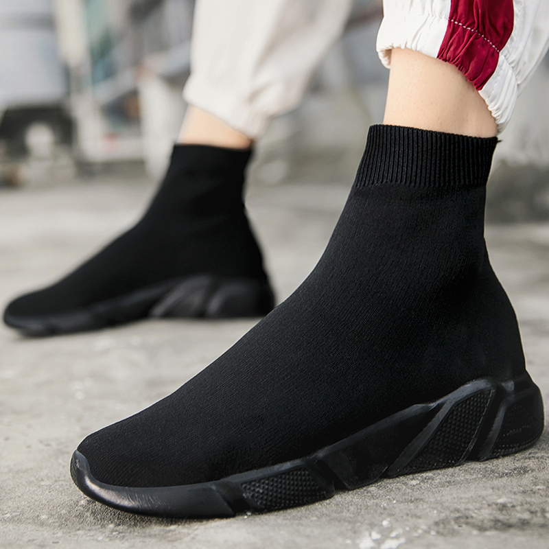 Sommer Paar Hohe Socken Turnschuhe Mesh Atmungsaktive männer Laufschuhe Bequeme Leichte Sport Schuhe Für Frauen Größe 35-47