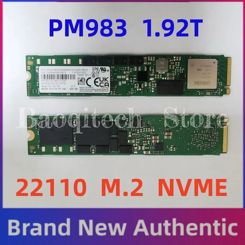 Neuer original pm983 m.2 nvme 1,88 1,92 tb 3,84 t t pcie Enterprise-Server für interne Solid-State-Laufwerke für den Desktop