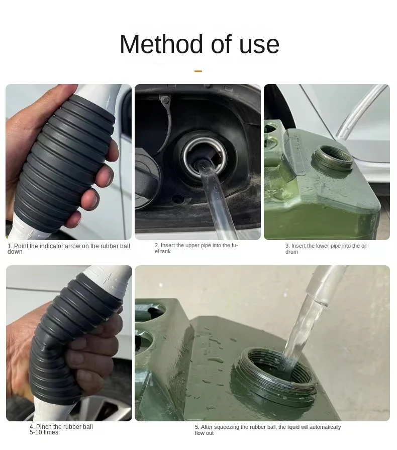 Bomba de combustível manual para tanque de combustível de carro, bomba de transferência de combustível diesel, transferência de bomba de combustível, acessórios para veículos