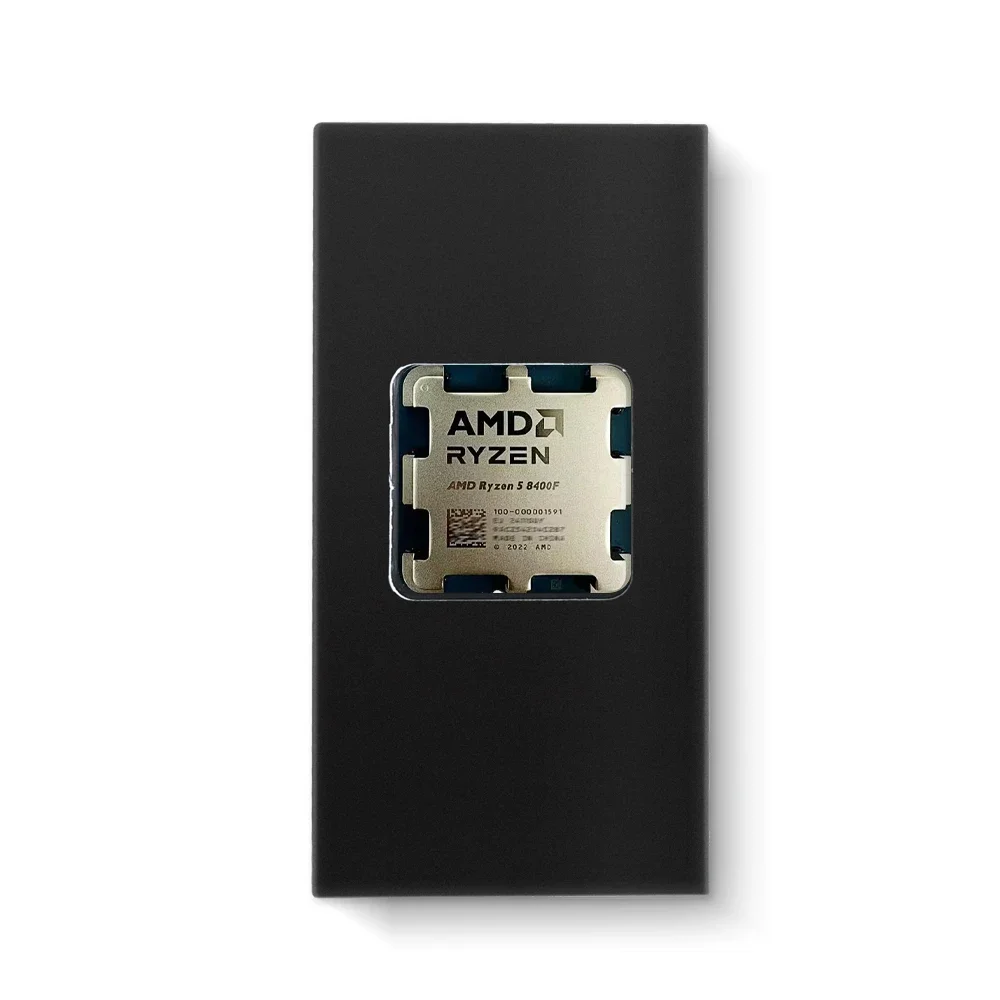 New AMD R5 8400F Ryzen 5 8400F 6 Cores 12 Threads 4.2GHz Desktop computer processor with AM5 Socket CPU
