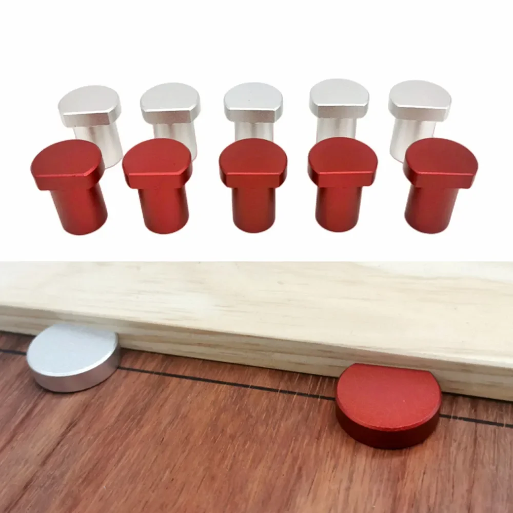 Bench Dogs Workbench Peg Brake Stops Table Workbench Positioning Planing Plug Aluminum Alloy Bench Dogs for 19mm/20mm Dog Hole