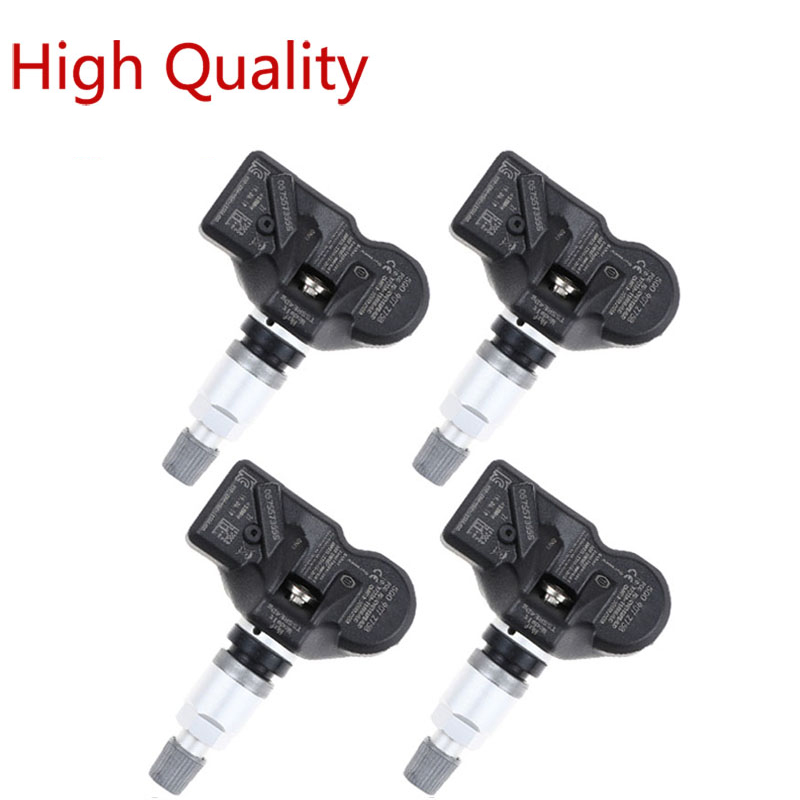 Система мониторинга давления в шинах 5Q0907275B, 4 шт., 433 МГц, для Audi Skoda A3 A7 A6 Volkswagen V-W Porsche Bentley 5Q0907275