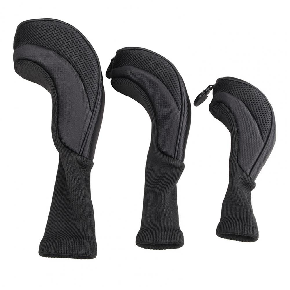 Keine 1/3/5 Golf Club Head Covers Woods Driver Weiche Futter Club Lange Golf Eisen Kopf Hülse Keil Abdeckung Golf Zubehör