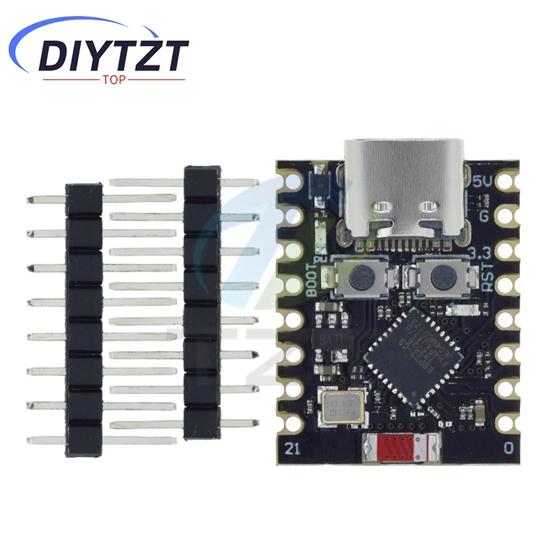 DIYTZT 1/5 Uds ESP32-C3 Placa de desarrollo ESP32 SuperMini Placa de desarrollo ESP32 WiFi Bluetooth para Arduino