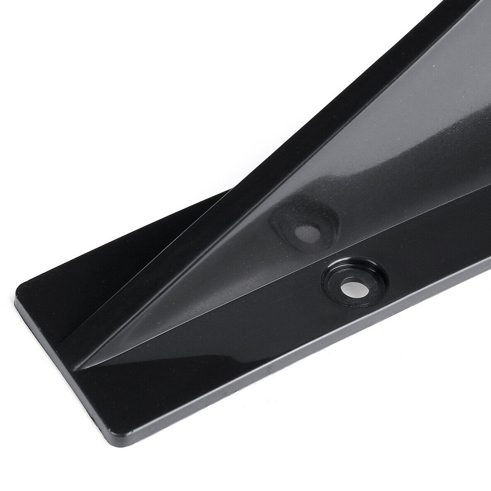 4 stücke Auto Hinten Lip Diffusor Splitter Spoiler Scratch Protector Fin Trim Caps Universal Außen Zubehör Für 300