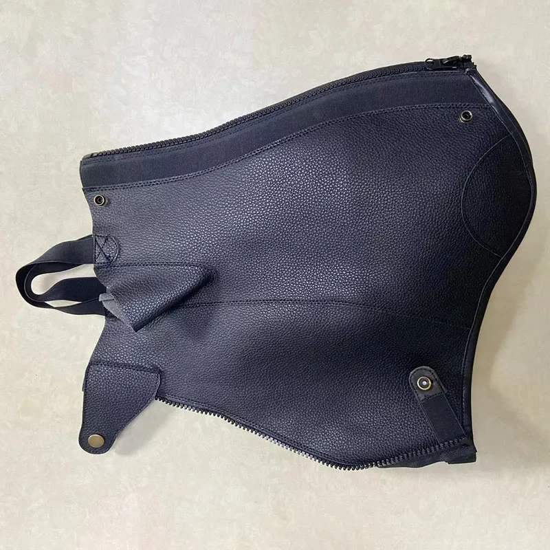Reitsport-Leggings, Mikrofaser-Rindsleder, langlebig, für Reitstiefel, Körperschutz, weiche Schutzausrüstung, Ausrüstung für Pferde