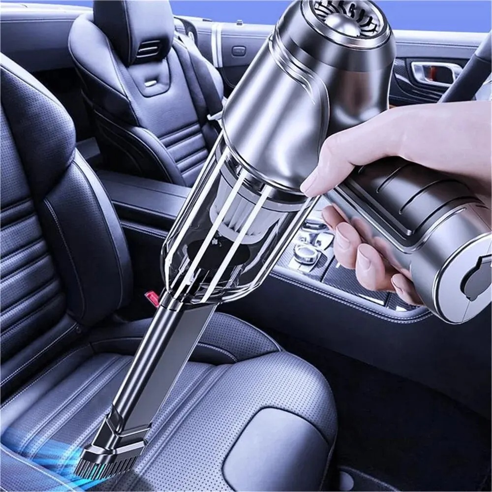 Carro sem fio aspirador de pó forte sucção portátil molhado seco auto aspirador casa & carro dupla utilização mini aspirador eletrodomésticos