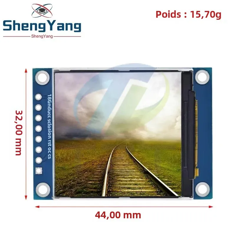 Écran LCD à cristaux liquides, technologie de port série éventuelles I, écran de document TFT, résolution de conduite ST7789, 1.54x240, 240 pouces, 3.3V