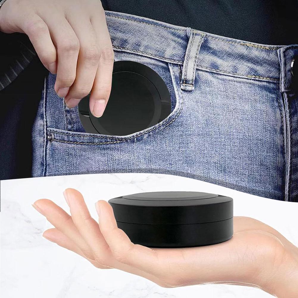 Liga de alumínio snus latas snuffbox recipiente com tampa 3 camadas caixa de armazenamento de cigarro metal pode barco acessório
