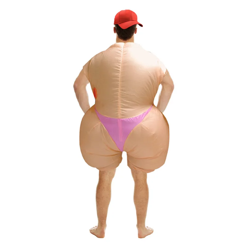 Creative Inflatable เครื่องแต่งกายเดิน Mannequin เครื่องแต่งกายการประชุมประจําปี Spoof เครื่องแต่งกาย