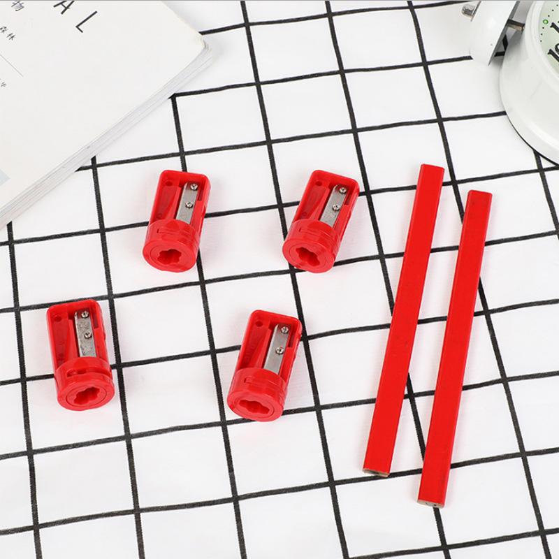 Afilador de lápiz de carpintero para carpintería, cortador, afeitadora, afilado estrecho para herramientas manuales de carpintería