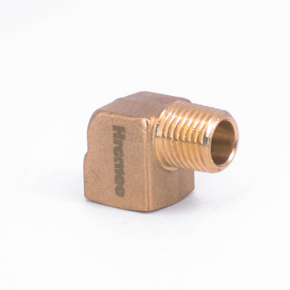 1/8" 1/4" 3/8" 1/2" NPT Buchse auf Stecker Winkel 90 Grad Messing Block Rohrverschraubung Koppler Anschluss Wasser Gas Kraftstoff
