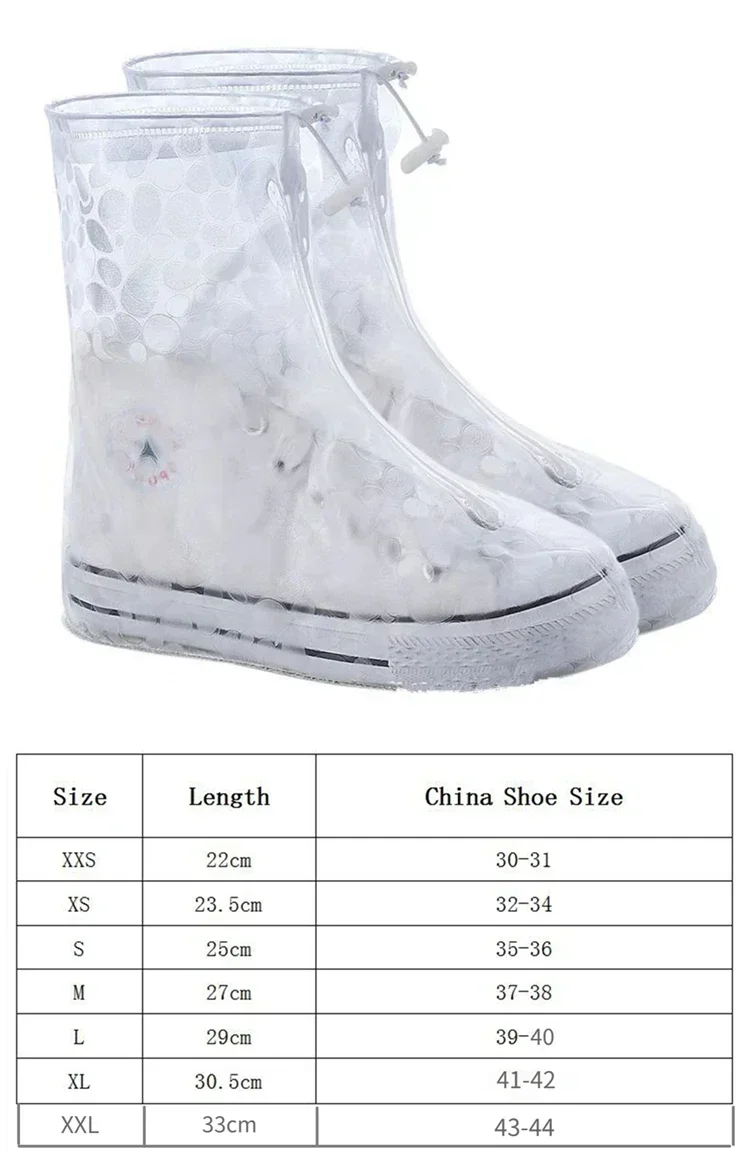 Capa de sapato impermeável de silicone esporte capa de bota de chuva com camada material antiderrapante resistente ao desgaste grosso sapatos capa unisex 1 par