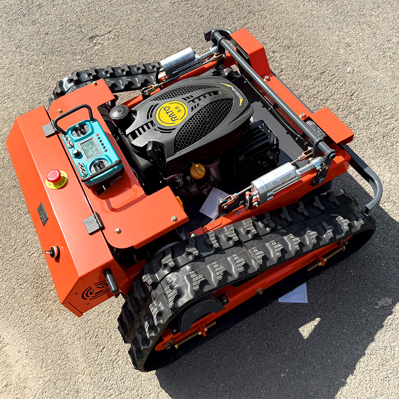 Aangepaste topkwaliteit en goede prijs Afstandsbediening grasmaaier Model 500 mm rupsgrasmaaier met afstandsbediening
