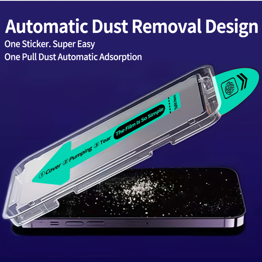 NNBILI 3Pcs Matte Privacy Oleophobic Dust-Free Easy Installation Matte Privacy Screen Protector for iPhone 17 Pro Max 16 Series