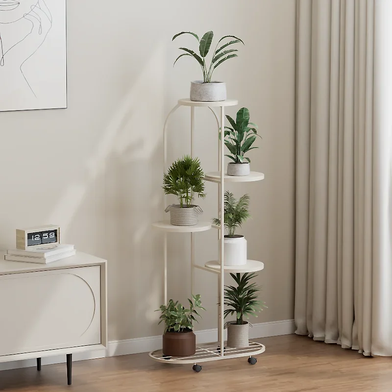 Simple Modern Multi-storey Flower Rack for Living Room, Floor Shelves for Flowers, Interior Decor, Living Room