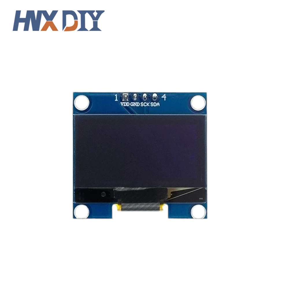 1-10 pces 1.3 "branco azul cor iic módulo de exibição oled chip de unidade sh1106 128x64 1.3 Polegada lcd iic i2c comunicar para arduino