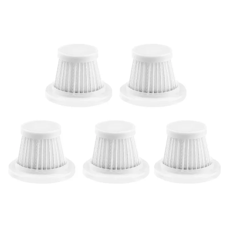5PCS Cordless Vacuum Cleaner Hepa Filter Parts Home Car Element Handheld Vacuum Cleaner Wireless Replacement Filter Acces