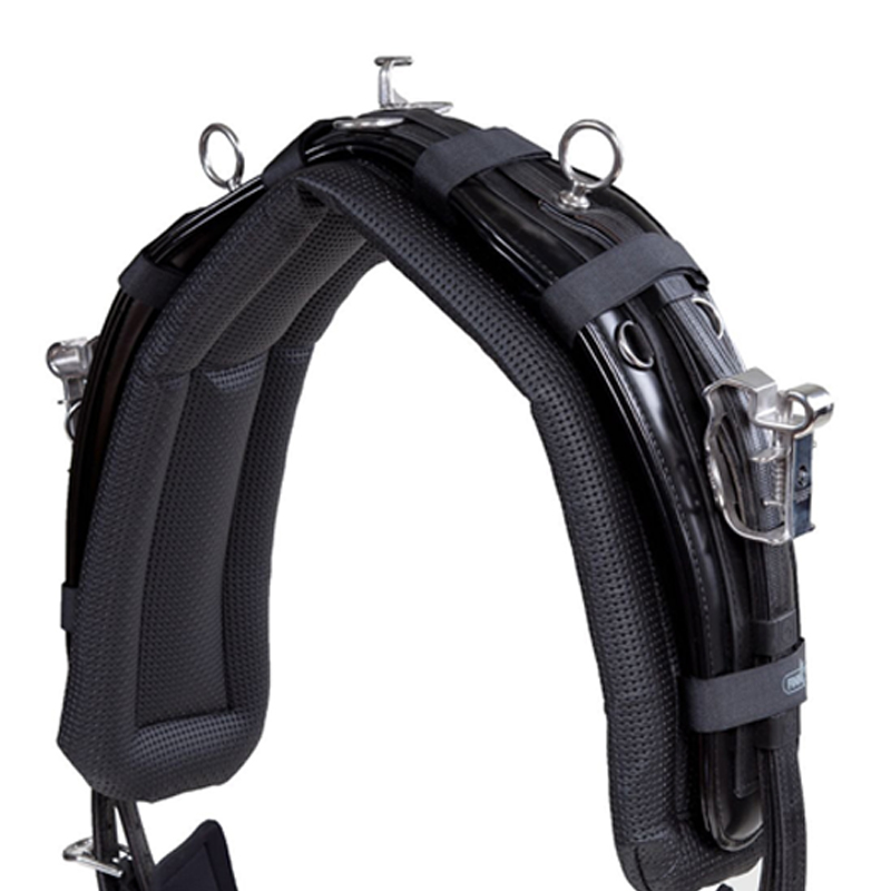 Accoppiatori per imbracature con attacco rapido in acciaio inossidabile per carrozza di cavalli Imbracature con fibbia durevoli Forniture equestri