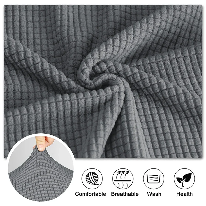 Funda de sofá cama sin brazos de tela Polar, Color sólido sin reposabrazos, muebles plegables elásticos grandes, decoración del hogar, funda de banco