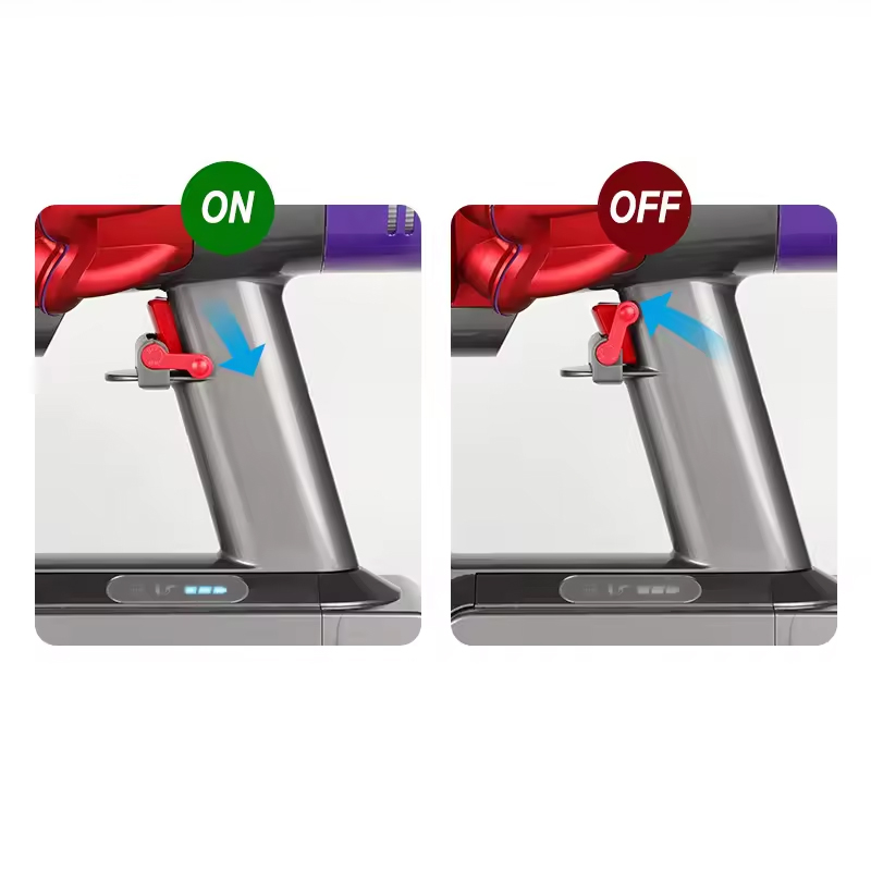 Botón de interruptor para aspiradora Dyson V6 V7 V8 V10 V11 V15, piezas de repuesto, interruptor de gatillo de encendido, bloqueo de botón