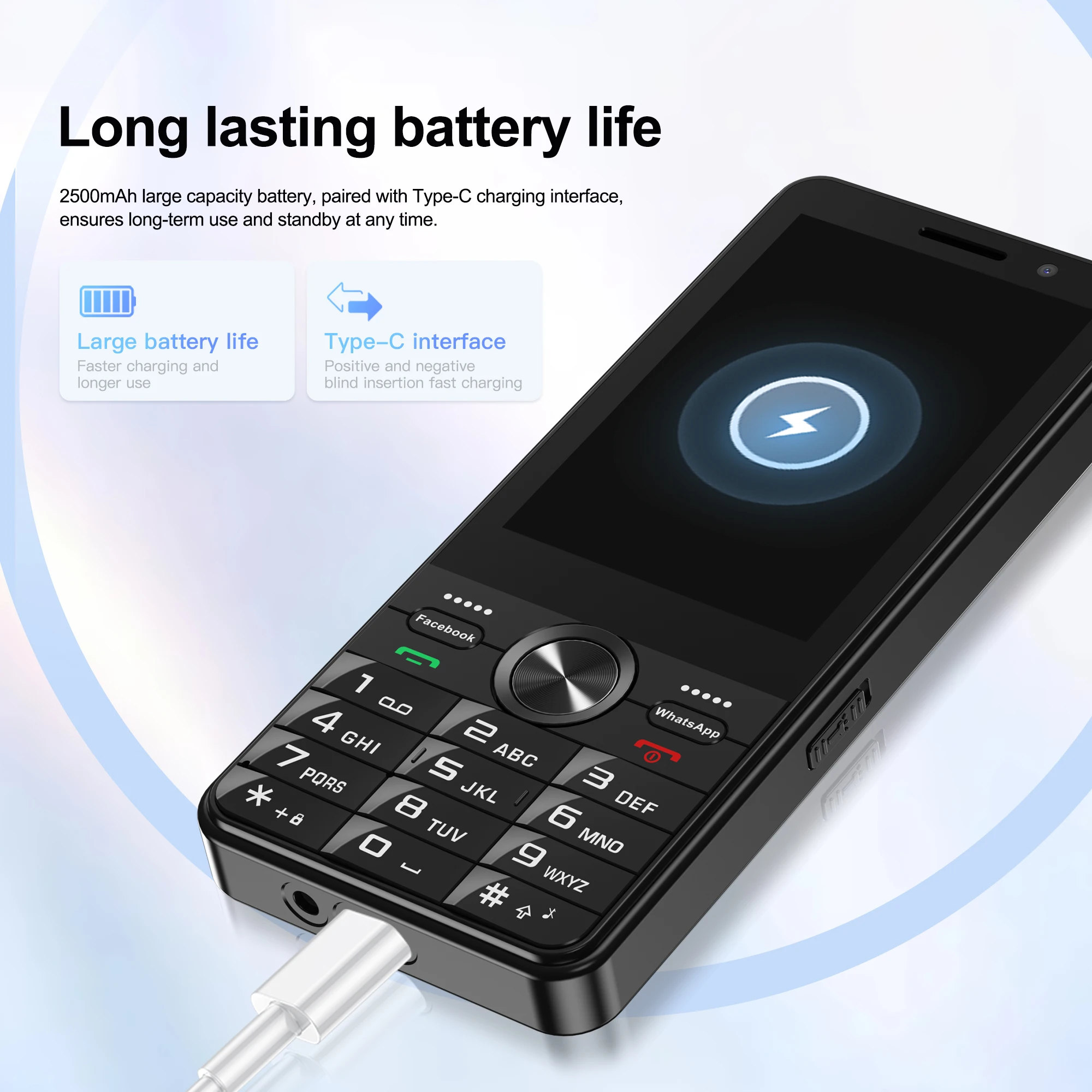 SERVO F24 PRO 4G Android โทรศัพท์สมาร์ท 3.5 "หน้าจอ HD MTK6737 2GB + 16GB WIFI GPS Dual Camera Play Store โทรศัพท์มือถือ 2500mAh TYPE-C