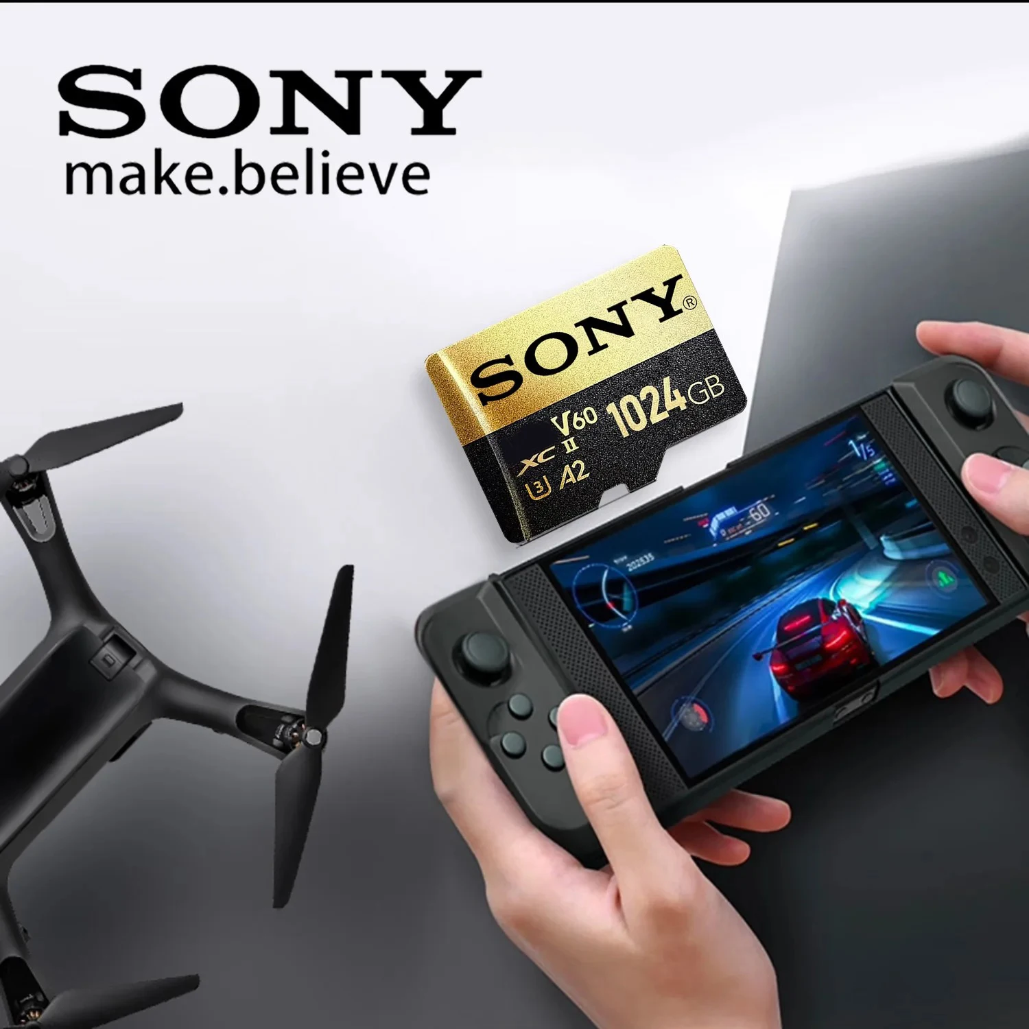 Original SONY Memory Card 1TB 64GB 128GB Class10 512GB 100MB/s UHS-I Flash Micro SD Card C10 Ultra A1 Micro SD HC/SDXC