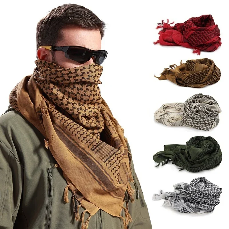 Zomer Vrouwen Tactische Arabische Sjaal Mannen Mode Lichtgewicht Hijab Sjaal Lente Leger Plaid Hoofddoek Warm Houden Nieuwe Hot Koop