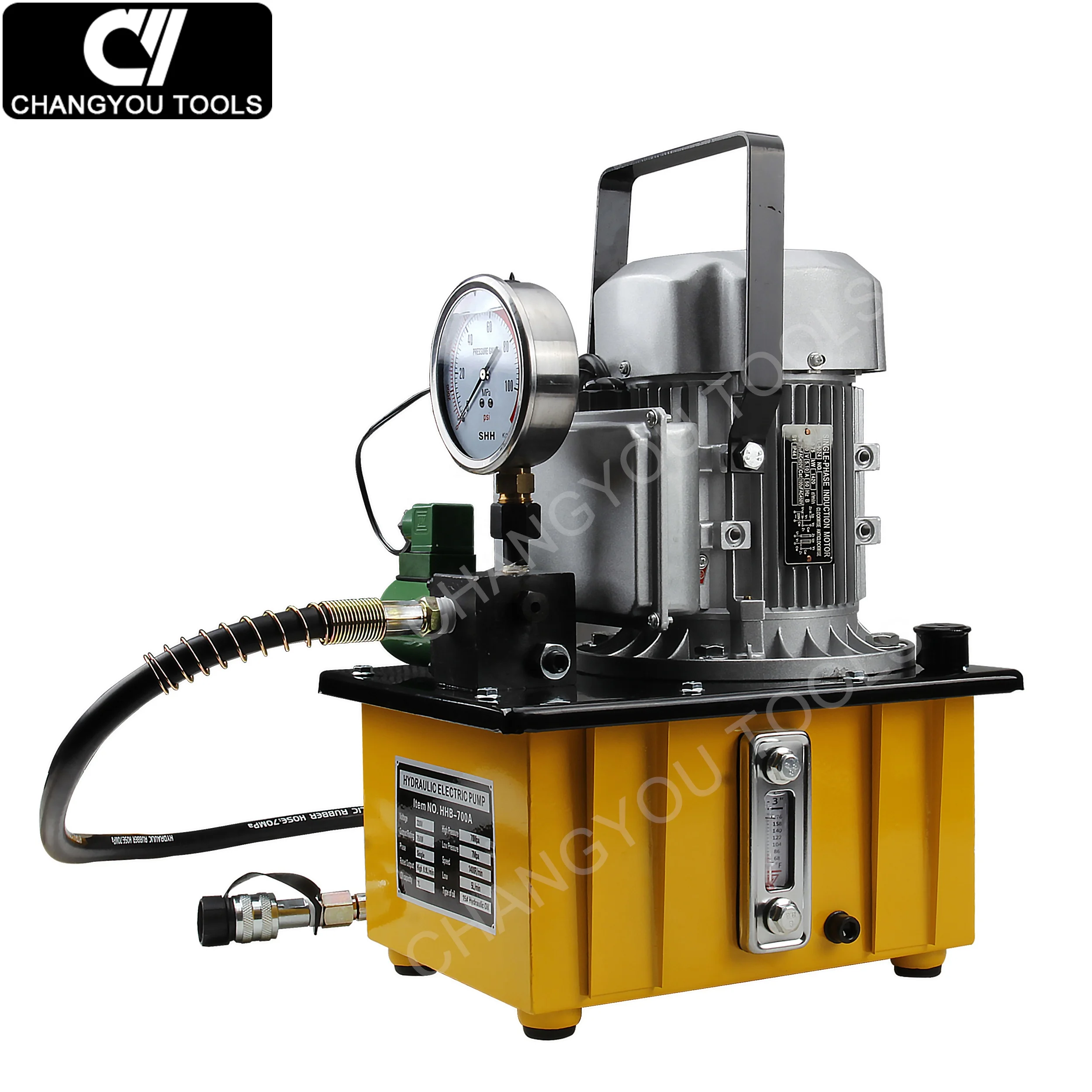 HHB-700A ชุดจ่ายไฟปั๊มน้ํามันแรงดันสูง 700 บาร์