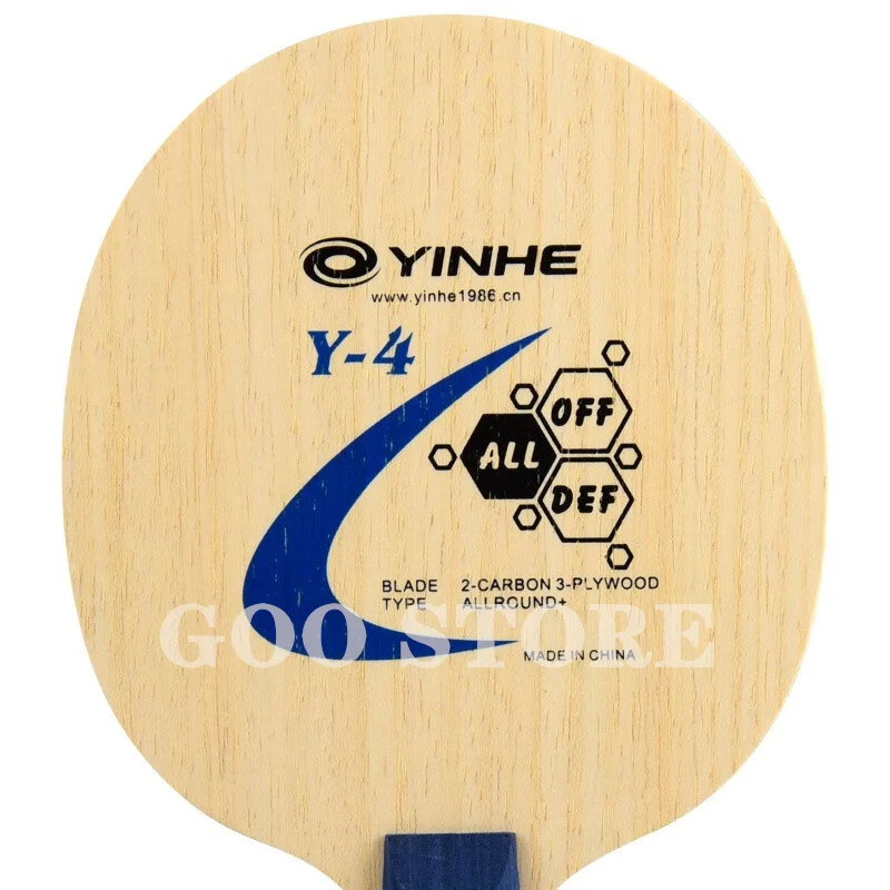 YINHE Y4 hoja de tenis de mesa de carbono Allround Original Galaxy YINHE paleta de Ping Pong