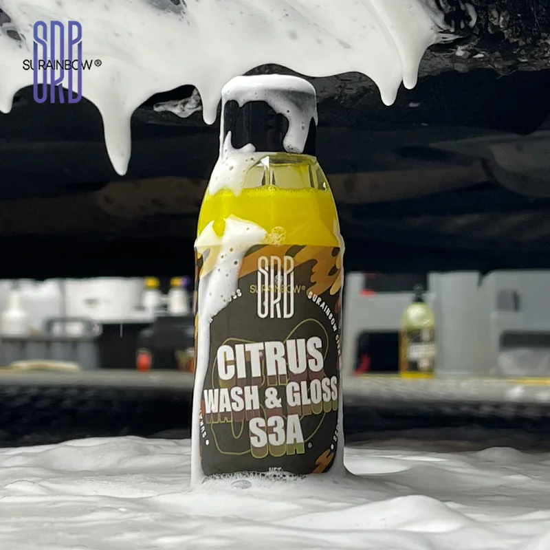 สบู่ล้างรถโฟม Citrus Wash & Gloss (ทํางานร่วมกับปืนใหญ่โฟม ปืน หรือล้างถัง) สําหรับรถยนต์ รถบรรทุก รถจักรยานยนต์ รถบ้าน