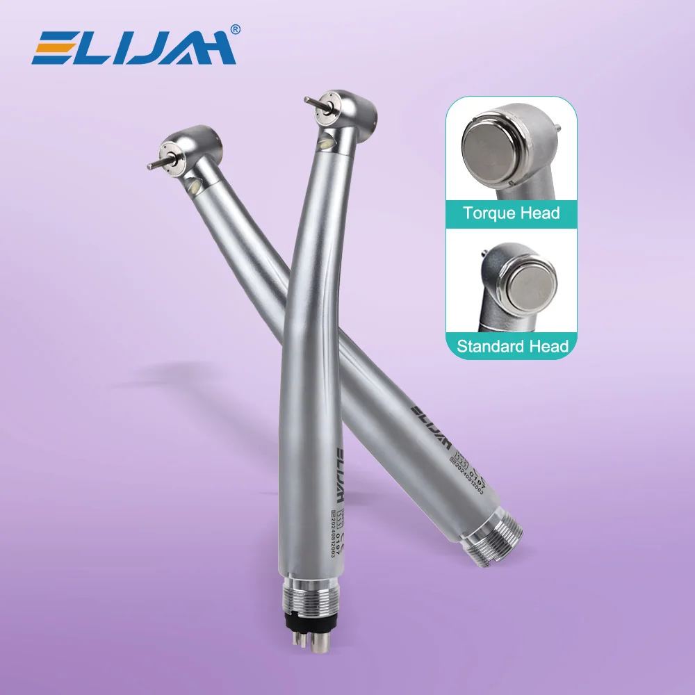 Dental LED szybka rękojeść standardowa głowica przycisk trzy strumienie wody e-generator turbina powietrzna 2/4 otwory instrument dentystyczny