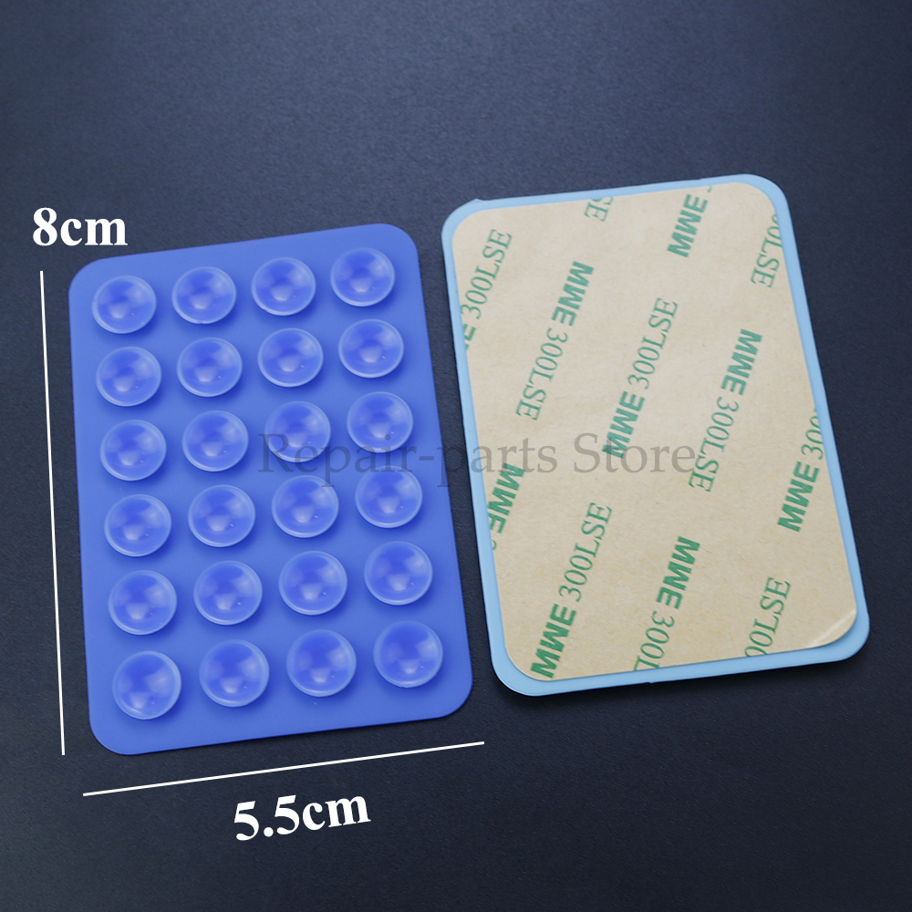 2 шт., утолщенная силиконовая присоска, 24 квадратных присоски, мобильный телефон, планшет, присоска для багажа, универсальное зарядное устройство, кожаный чехол