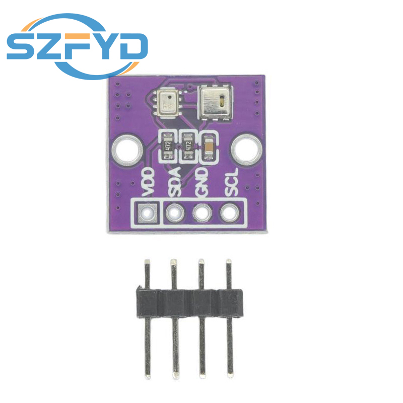 Módulo de presión de aire y humedad de temperatura AHT20 + BMP280, Sensor Digital de temperatura, humedad y presión de aire de alta precisión
