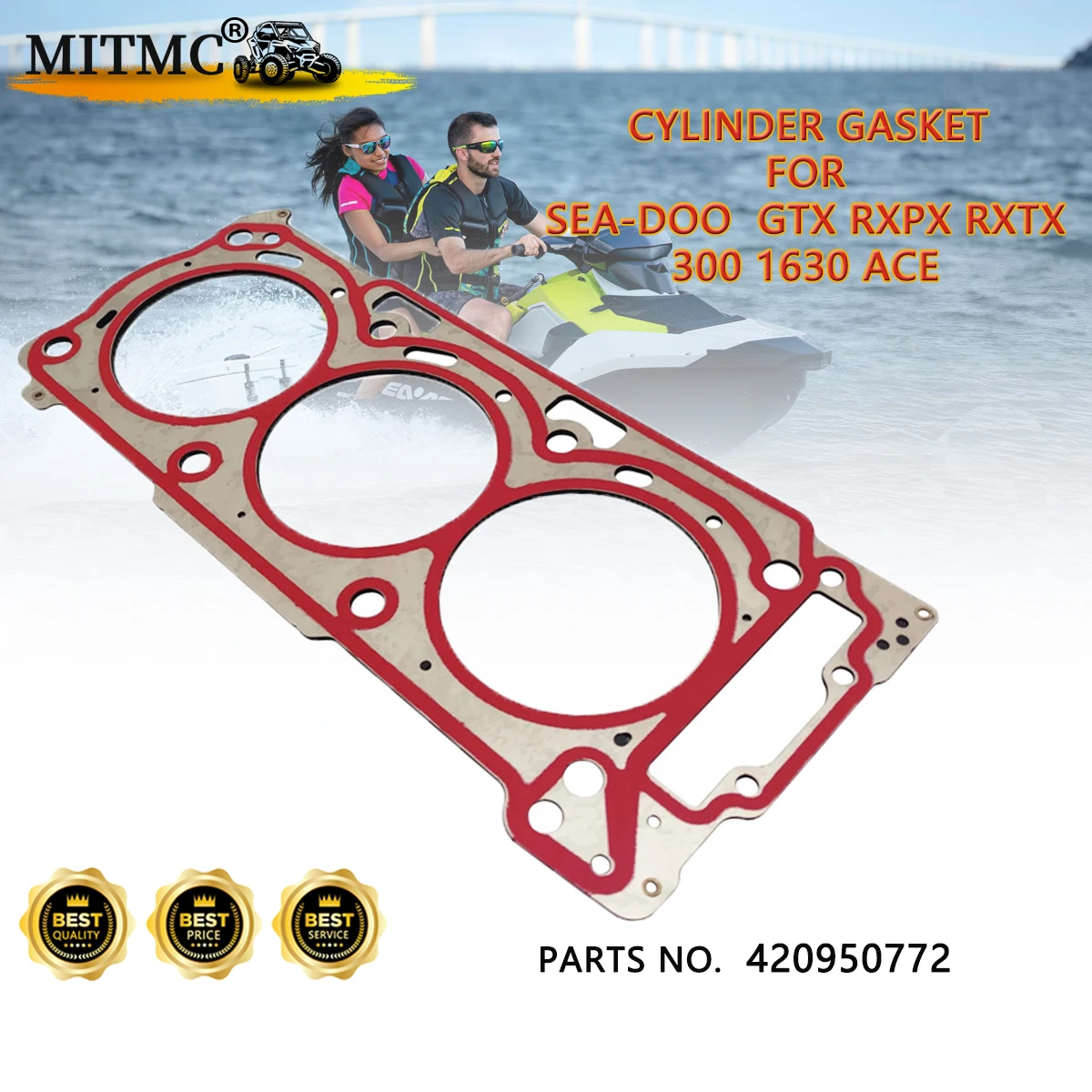 Прокладка цилиндра для Sea-D ** sead ** GTX RXPX RXTX 300 1630 ACE 420950772