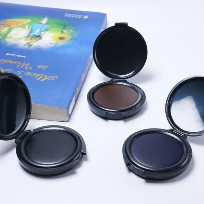 1PC Fingerprint Ink Pad Thumbprint Ink Pad For Notary Fingerprint Id Security Identification Cards Supplies Fingerprint Kit