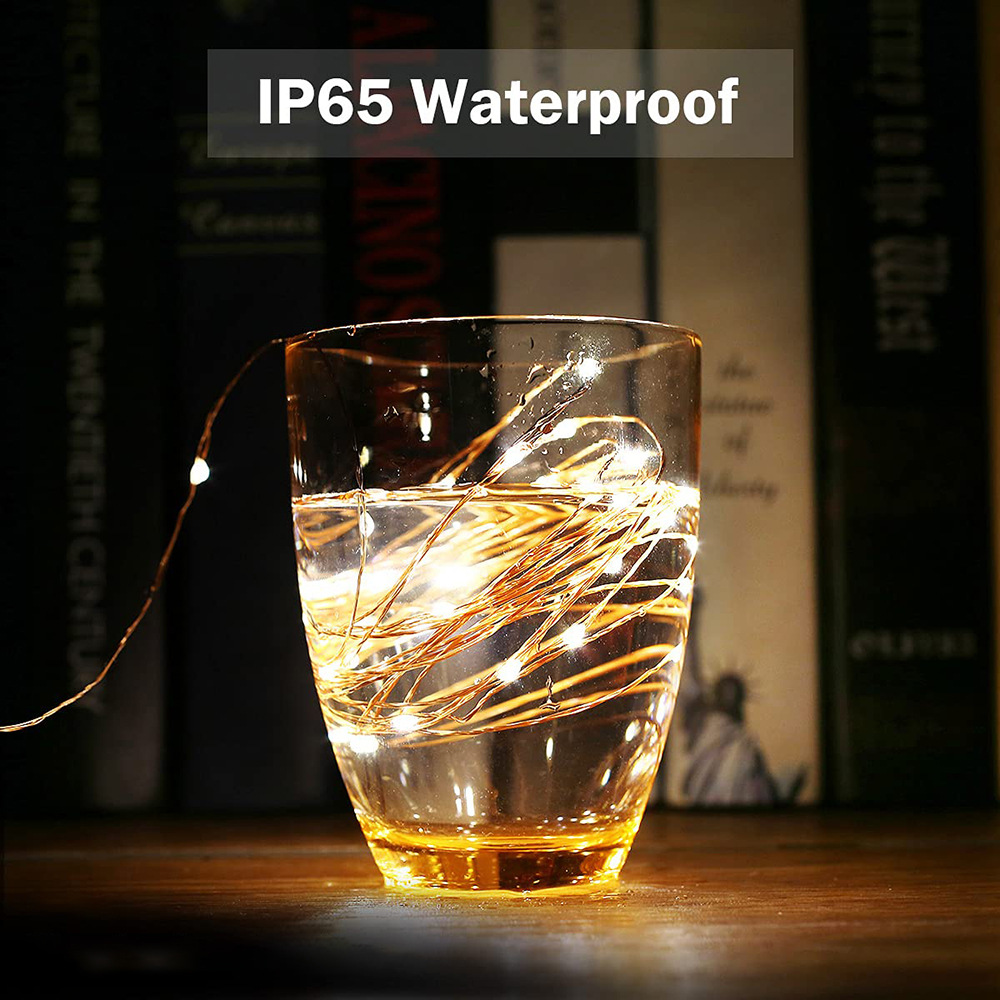 100M 1000LED luces de hadas blancas cálidas al aire libre impermeable flexible interior Navidad vacaciones fiesta boda jardín decoración