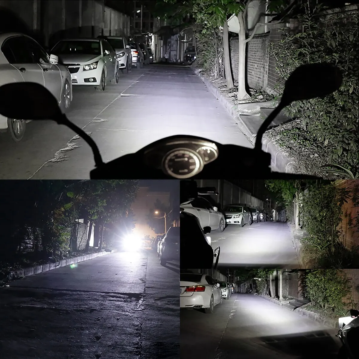 KEVANLY 2 個ワークライト 6 LED オートバイヘッドライトスポットライト防水超高輝度補助スクーターユニバーサル 12v Led バー