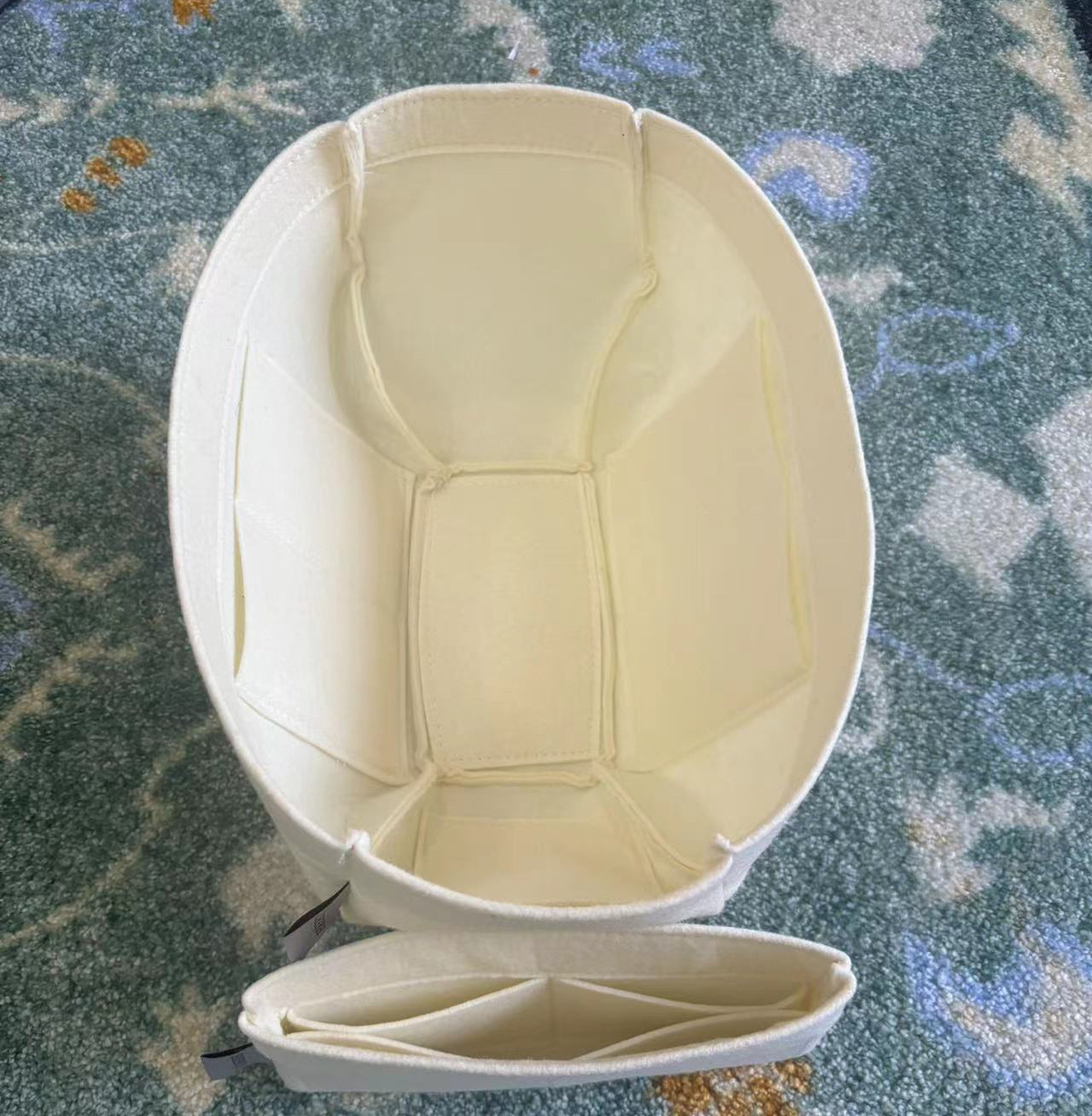 For Liner Cyme Mini tote Organizer Inner Bag ,Storage Pouch Organization Keep Shaper,Cyme Mini Purse Insert - 30 clour handmade