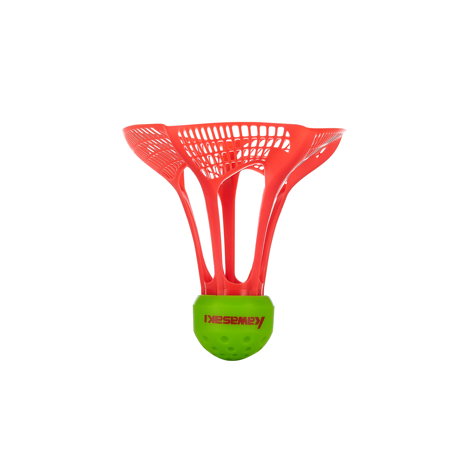 3 stks/partij Kawasaki Badminton Airshuttle 2.0 Plastic Nylon Bal voor Outdoor Strand Snelheid Shuttle