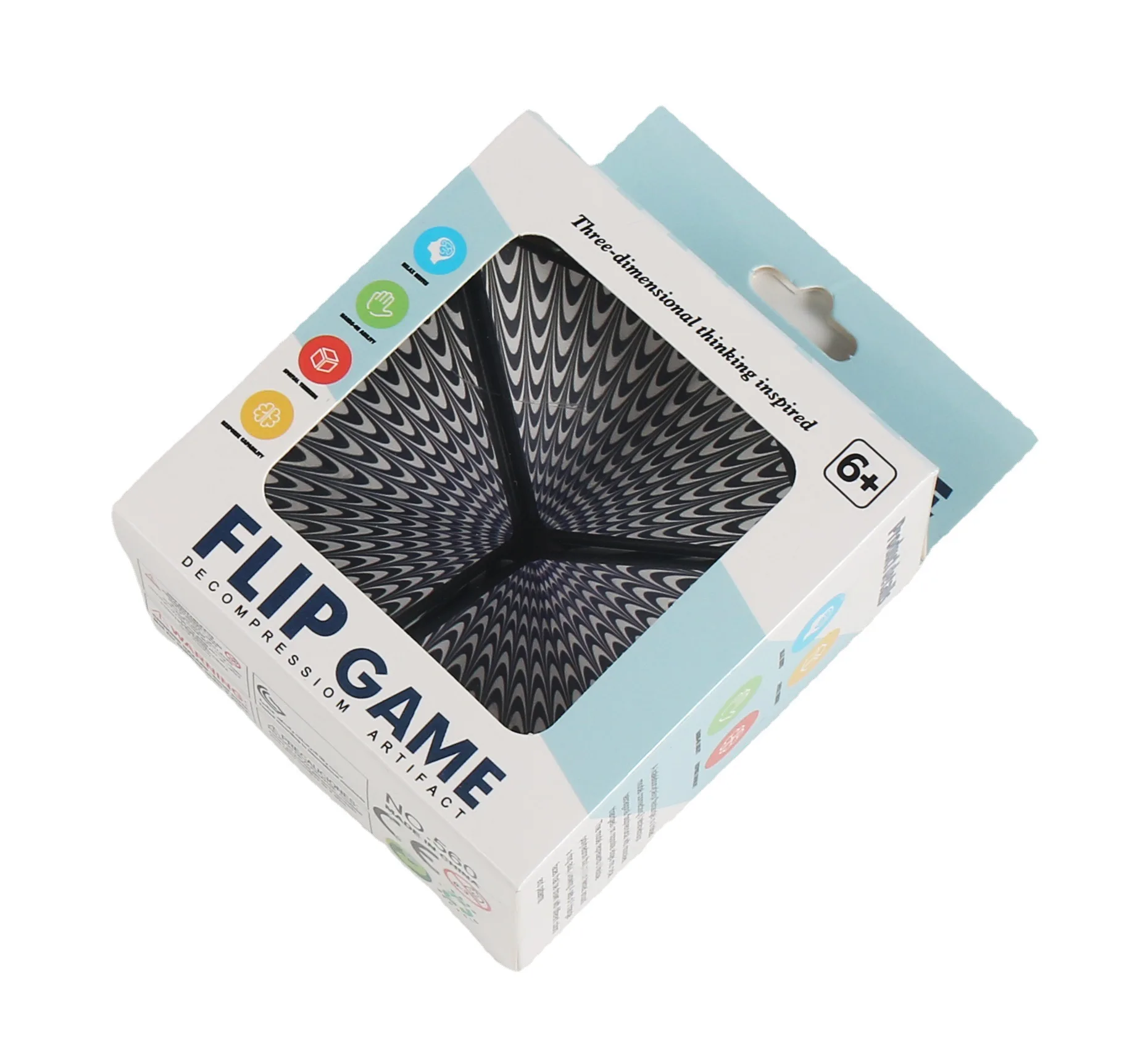 New Variety Geometric Changeable  Magic Cube Anti Stress 3D Decompression Hand Flip Puzzle Cube Kids Reliever Fidget Toy